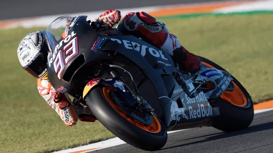 Marc Márquez, rondando con la Honda de 2018 Marc Márquez, rondando con la Honda de 2018