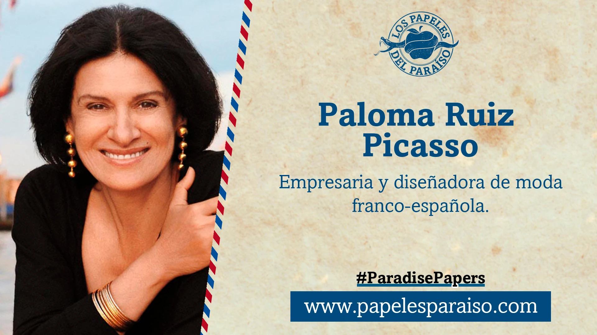 Paloma Picasso, empresaria e hija de Pablo Picasso