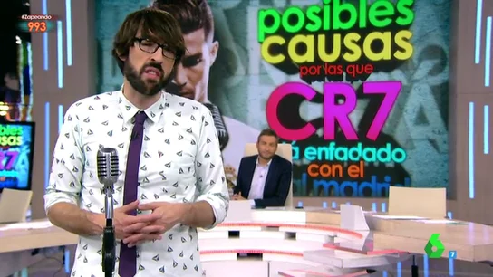Quique Peinado tiene la clave del enfado de CR7 Quique Peinado tiene la clave del enfado de CR7
