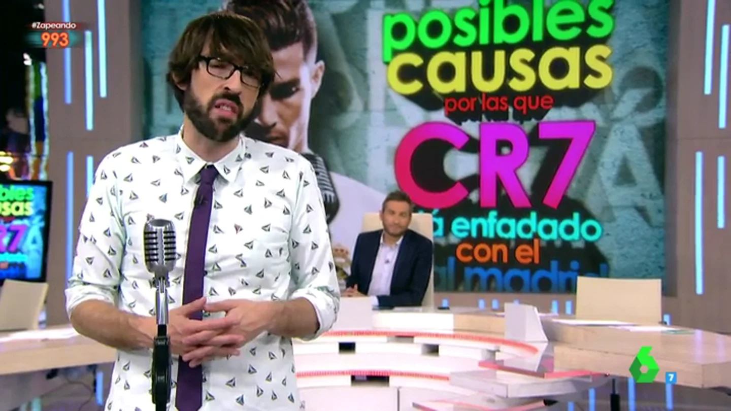 Quique Peinado tiene la clave del enfado de CR7 Quique Peinado tiene la clave del enfado de CR7