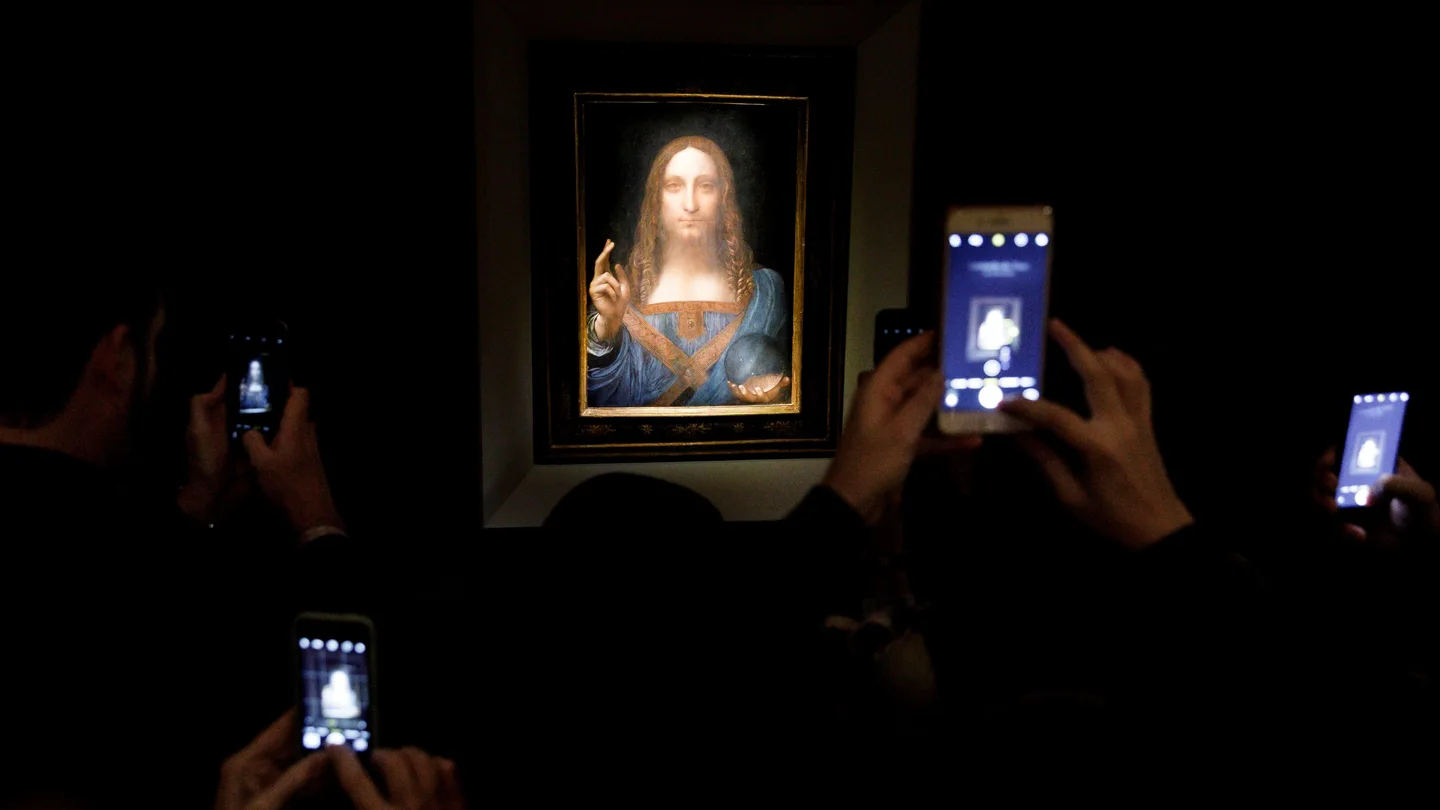 Un cuadro de Da Vinci, subastado en Nueva York por más de 380 millones de euros Un cuadro de Da Vinci, subastado en Nueva York por más de 380 millones de euros