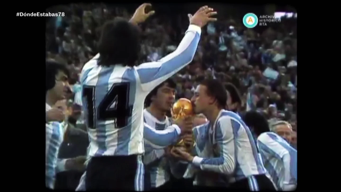 Argentina gana el Mundial de fútbol del 78 Argentina gana el Mundial de fútbol del 78