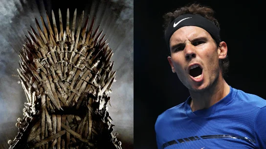 Rafa Nadal, fan de Juego de Tronos Rafa Nadal, fan de Juego de Tronos