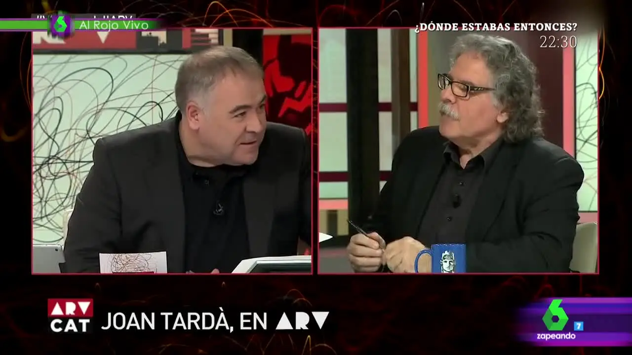 El surrealista parecido que guardan Joan Tardà y Antonio García Ferreras 