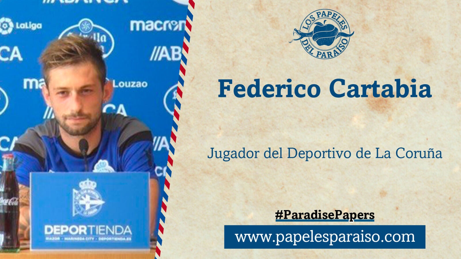 Fede Cartabia, jugador de f&uacute;tbol