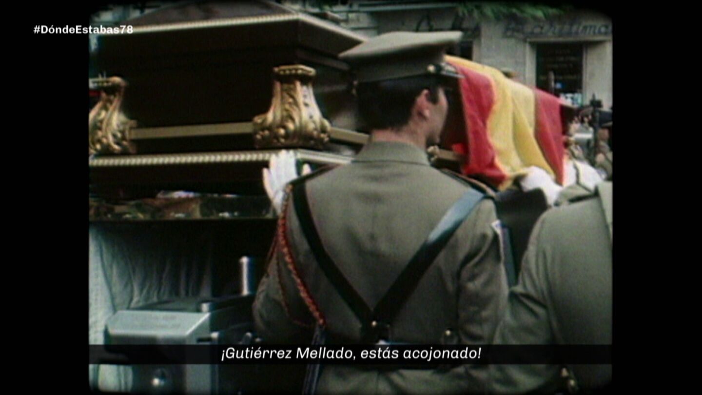 Im&aacute;genes contra Guti&eacute;rrez Mellado en 1978