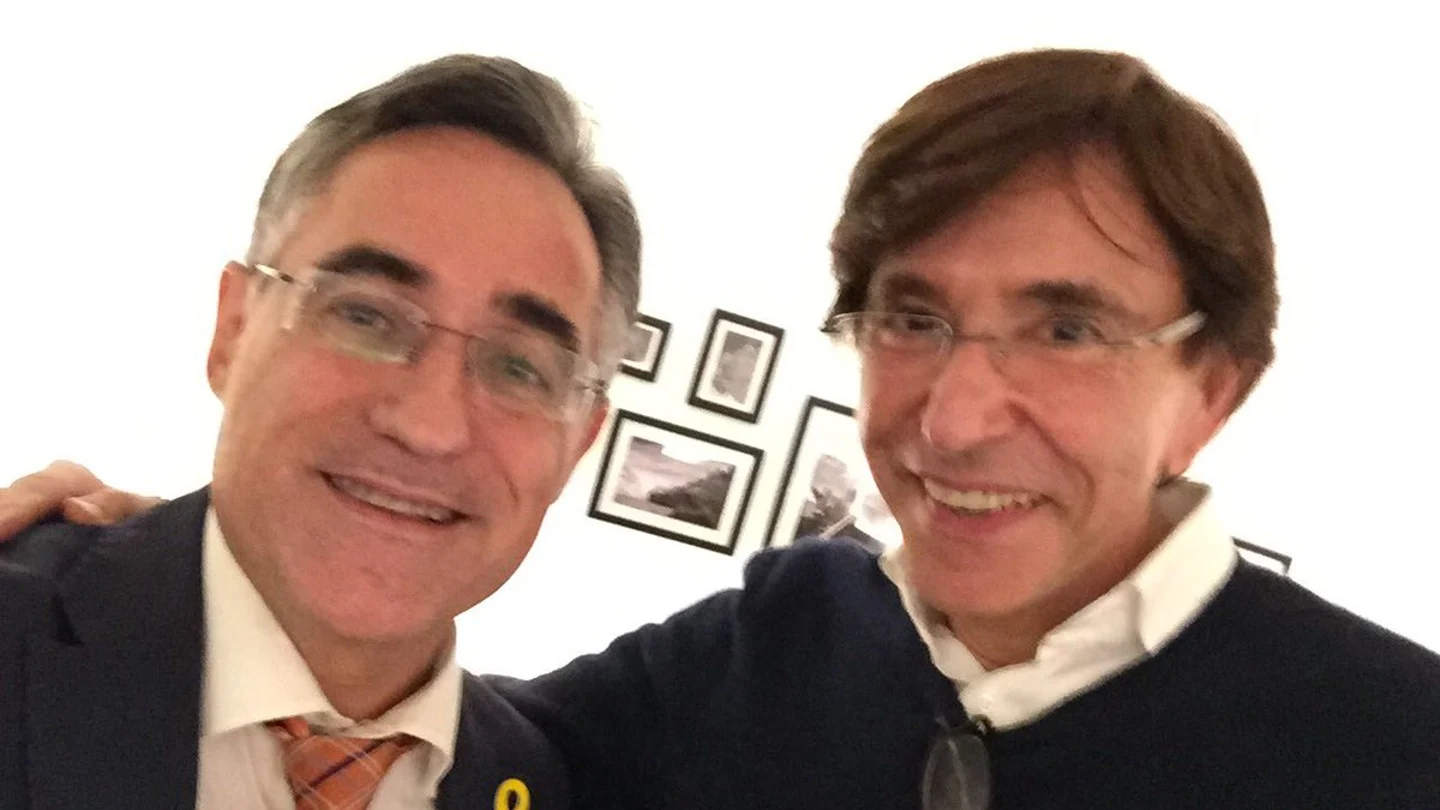Ramón Tremosa y Elio di Rupo Ramón Tremosa y Elio di Rupo
