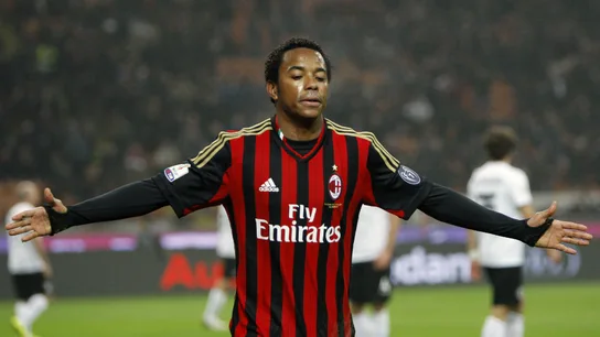 Robinho, en su etapa como jugador del AC Milan Robinho, en su etapa como jugador del AC Milan