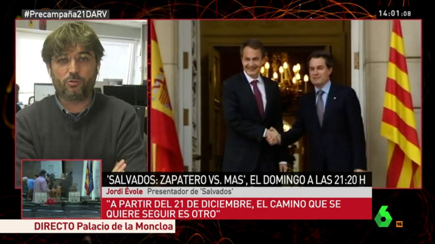 Jordi &Eacute;vole, en Al Rojo Vivo