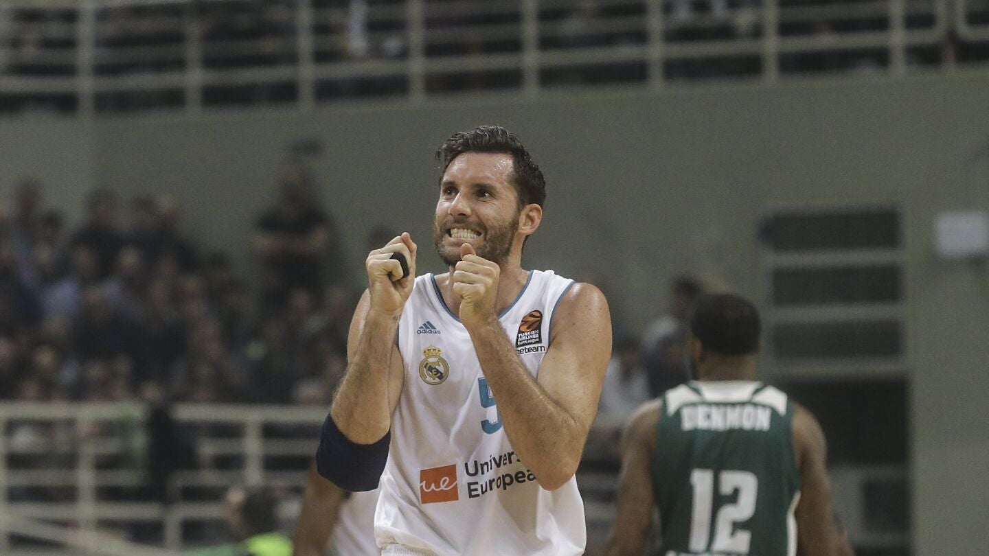 Rudy lamenta una jugada fallida con el Real Madrid