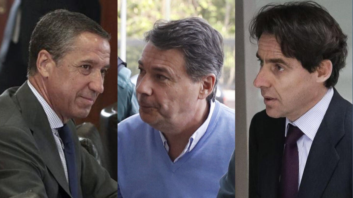 Eduardo Zaplana, Ignacio Gonz&aacute;lez y L&oacute;pez Madrid