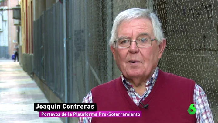 Los 30 años de lucha de Joaquín contra la desigualdad que generan las vías en Murcia: "No hay más opción que soterrar"