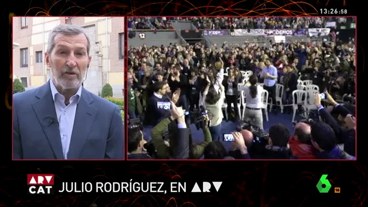 Julio Rodríguez, en Al Rojo Vivo