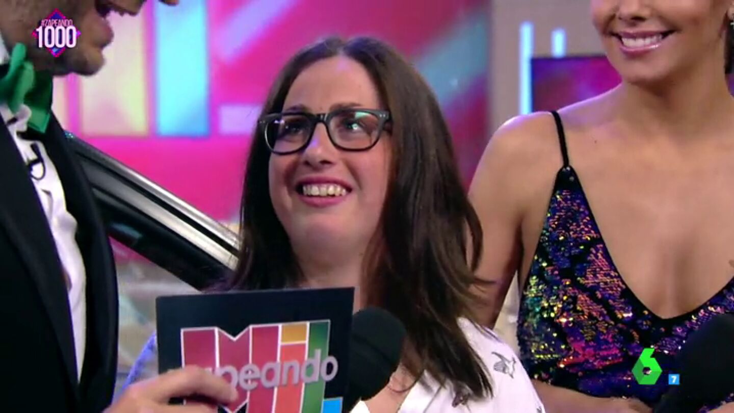 La superfan de Zapeando, sorprendida por el programa
