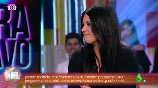 Sara Bravo, la reportera de la risa contagiosa, visita Zapeando 1.000 Sara Bravo, la reportera de la risa contagiosa, visita Zapeando 1.000