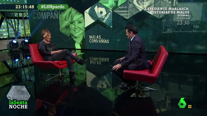 Cristina Pardo, en laSexta Noche