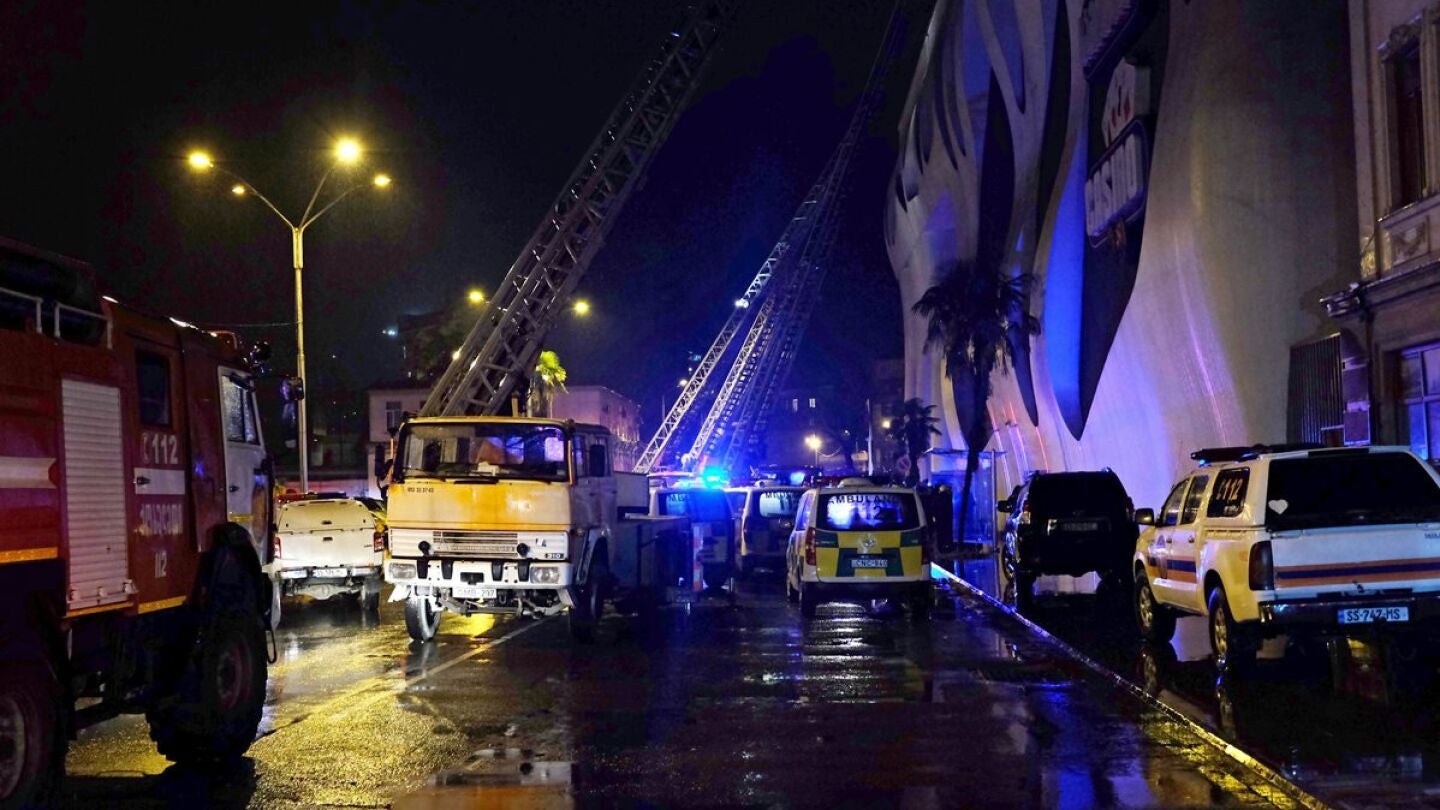 Incendio en un hotel de Georgia