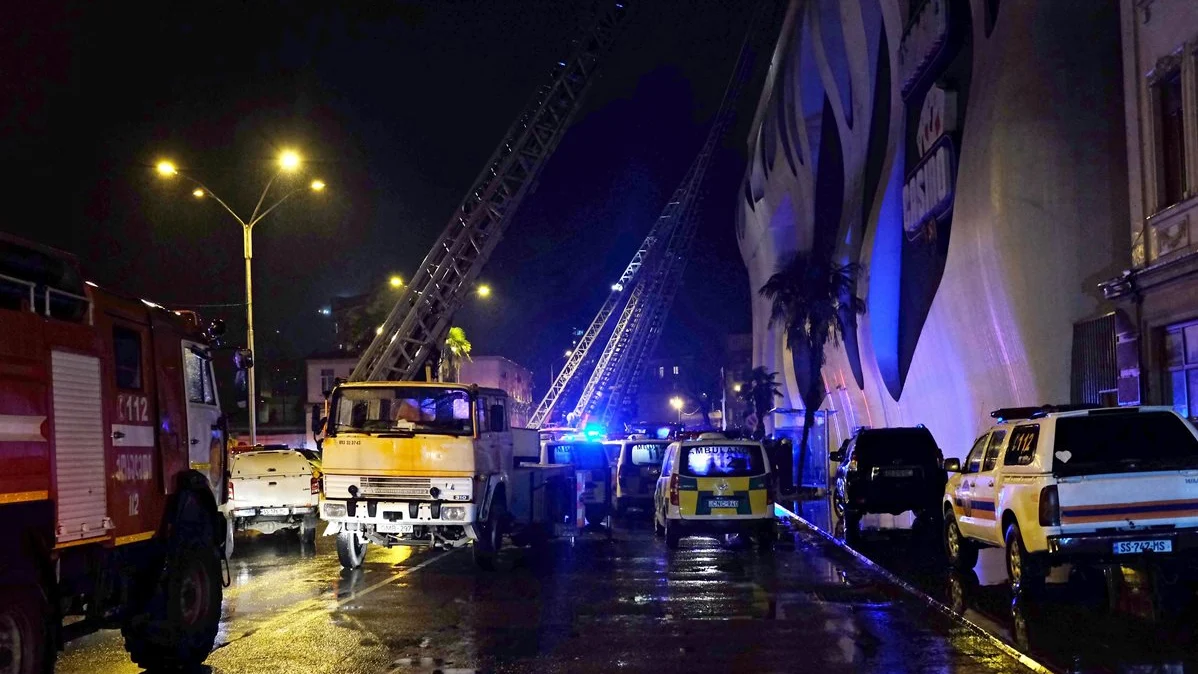 Incendio en un hotel de Georgia