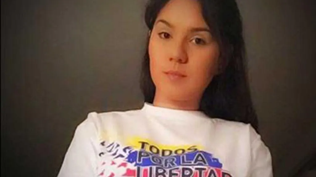 La opositora venezolana Steicy Escalona