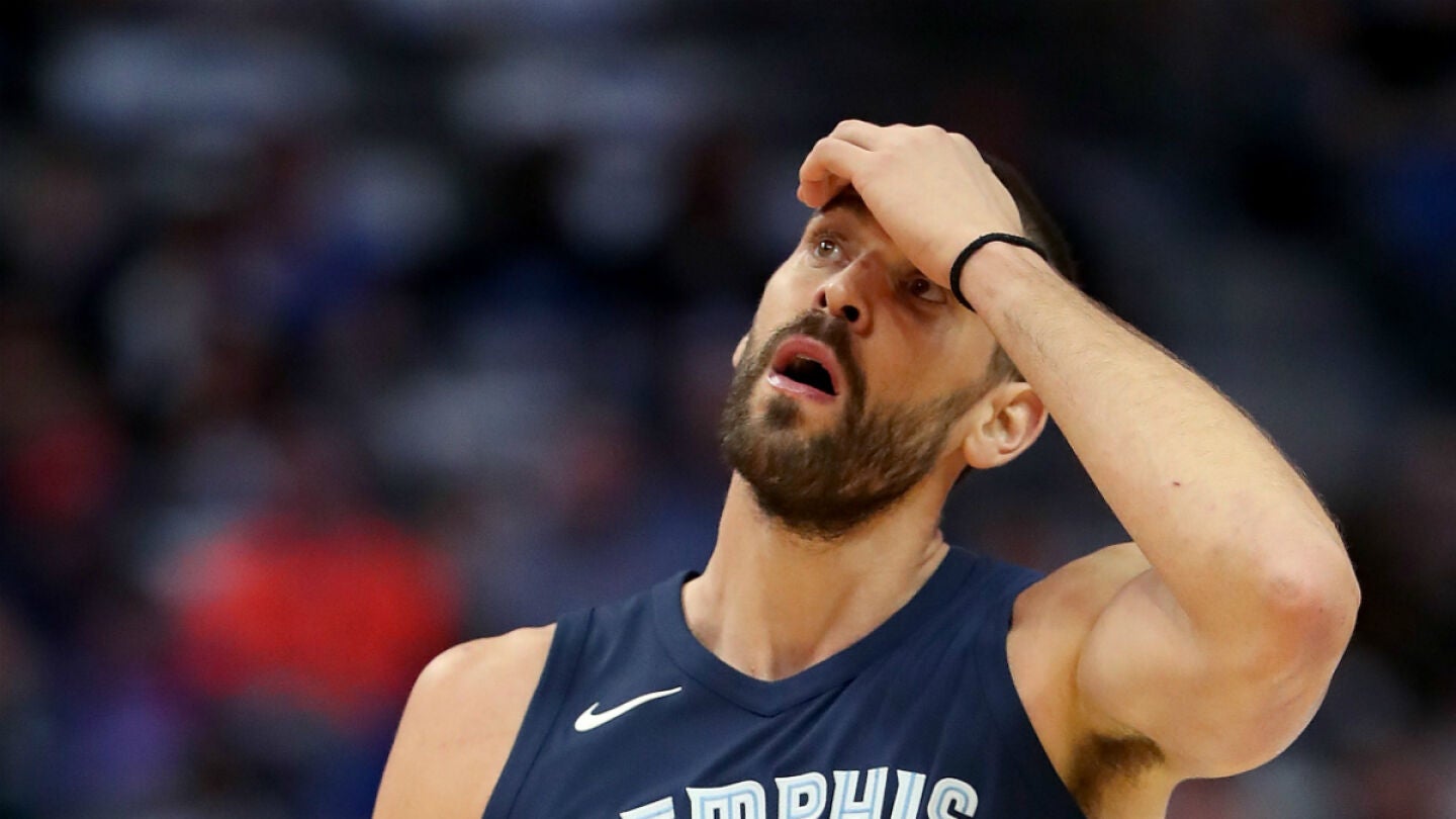 Marc Gasol, con los Grizzlies