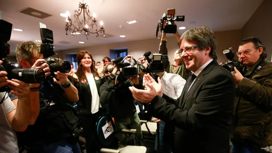 El expresidente de la Generalitat Carles Puigdemont El expresidente de la Generalitat Carles Puigdemont