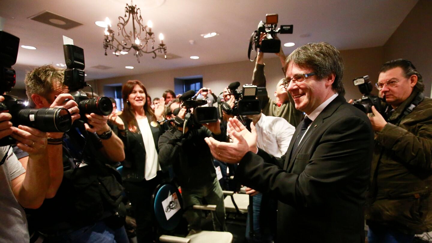 El expresidente de la Generalitat Carles Puigdemont