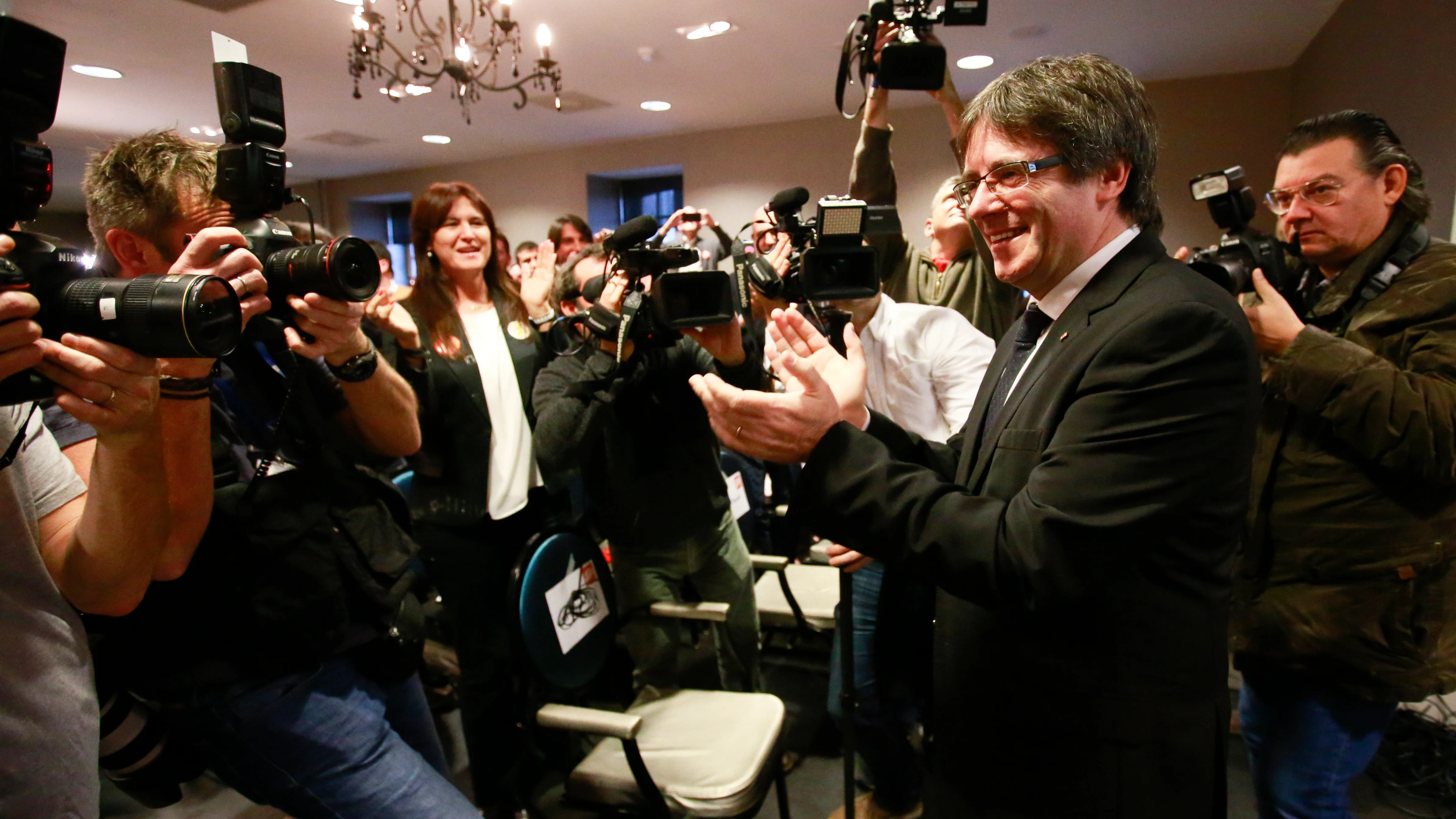 El expresidente de la Generalitat Carles Puigdemont