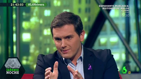 Albert Rivera, en lasexta Noche Albert Rivera, en lasexta Noche