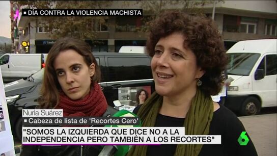Nuria Su&aacute;rez, cabeza de lista de 'Recortes Cero'