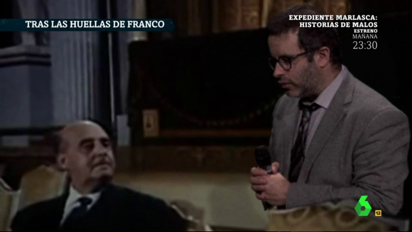 Edu Gal&aacute;n 'entrevista' a Francisco Franco