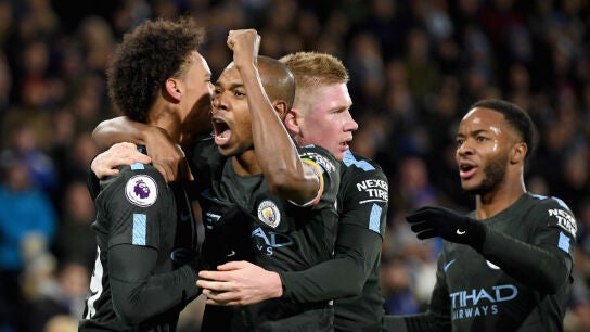 El City celebra un gol