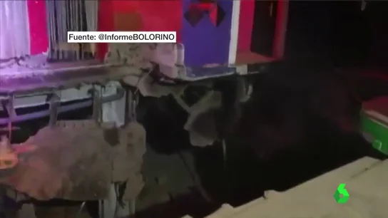 Al menos 22 personas resultan heridas tras hundirse el suelo de una discoteca en Tenerife Al menos 22 personas resultan heridas tras hundirse el suelo de una discoteca en Tenerife