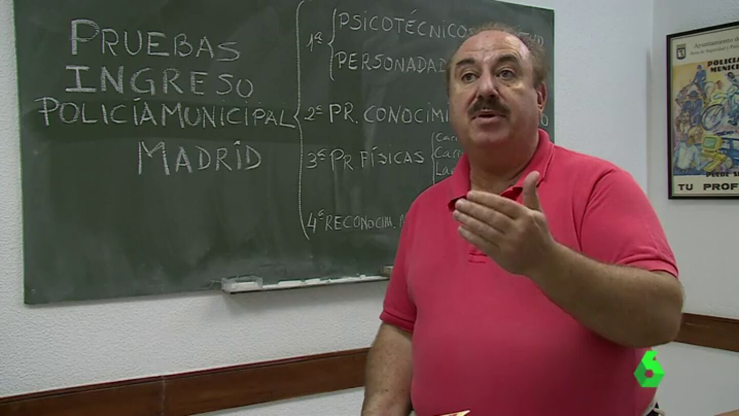 Preparador de oposiciones de Polic&iacute;a