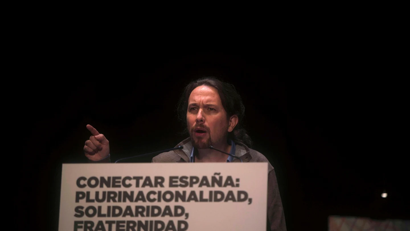El secretario general de Podemos, Pablo Iglesias El secretario general de Podemos, Pablo Iglesias