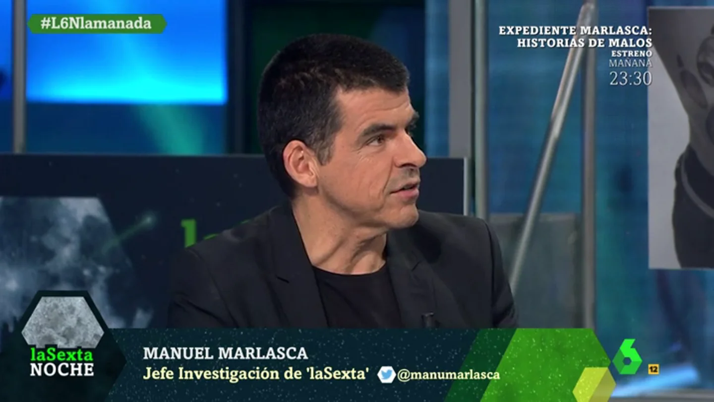 Manuel Marlasca, en laSexta Noche Manuel Marlasca, en laSexta Noche