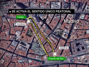 Un mapa que explica el protocolo de circulación Un mapa que explica el protocolo de circulación