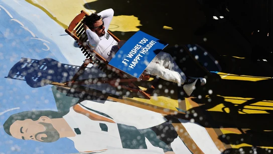 Fernando Alonso, en Hungría Fernando Alonso, en Hungría