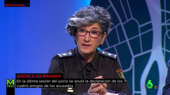 Elena Palacios, inspectora jefe de Atención a la Familia y Mujer (UFAM) Elena Palacios, inspectora jefe de Atención a la Familia y Mujer (UFAM)