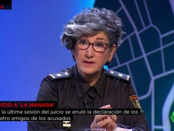 Elena Palacios, inspectora jefe de Atención a la Familia y Mujer (UFAM) Elena Palacios, inspectora jefe de Atención a la Familia y Mujer (UFAM)
