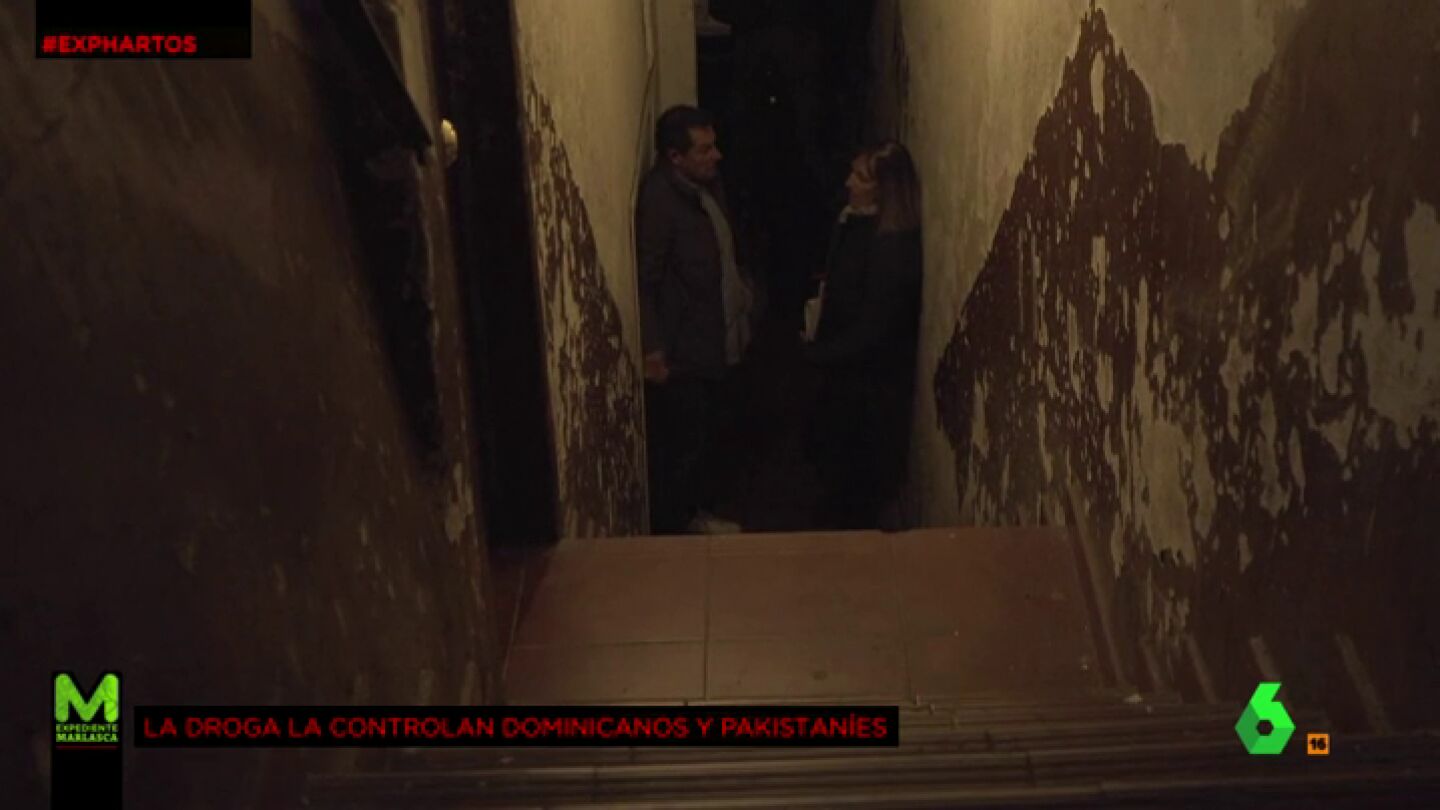 Vecina de un narcopiso en Barcelona