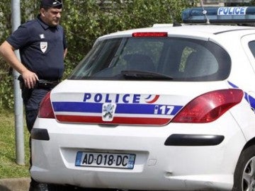Imagen de archivo de un vehículo de la Policía francesa. Imagen de archivo de un vehículo de la Policía francesa.