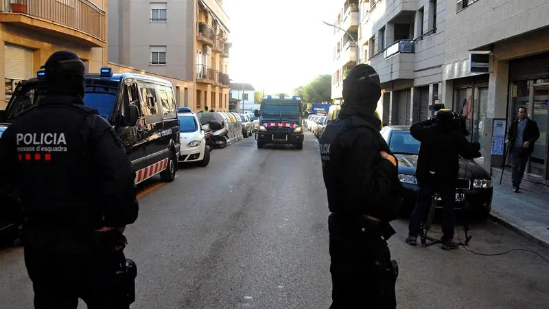 Imagen de archivo de los Mossos d'Esquadra en Barcelona