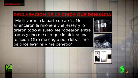 Relato de la denunciante de La Manada Relato de la denunciante de La Manada