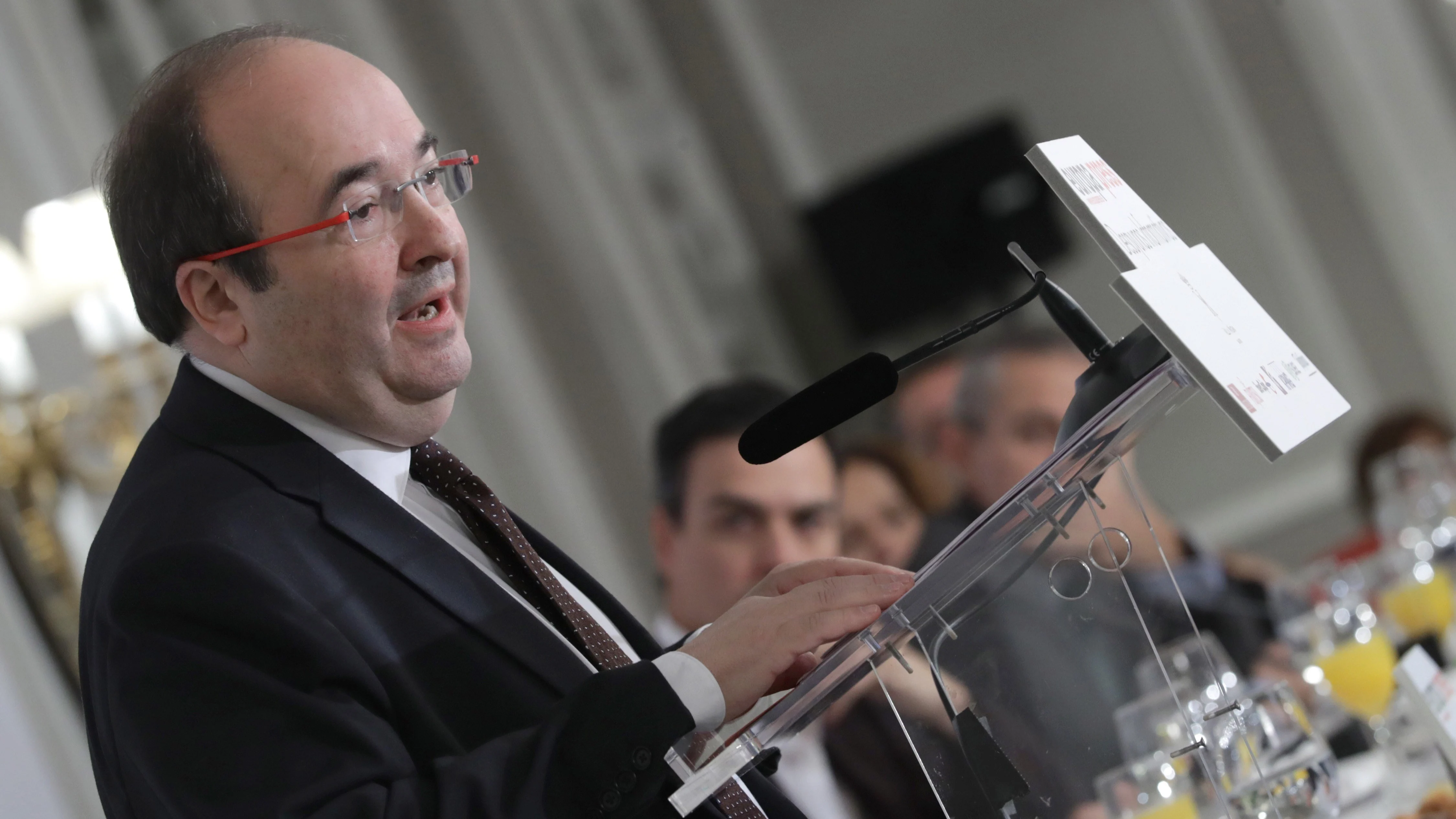 El líder del PSC y candidato de los socialistas para las elecciones del 21 de diciembre en Cataluña, Miquel Iceta El líder del PSC y candidato de los socialistas para las elecciones del 21 de diciembre en Cataluña, Miquel Iceta