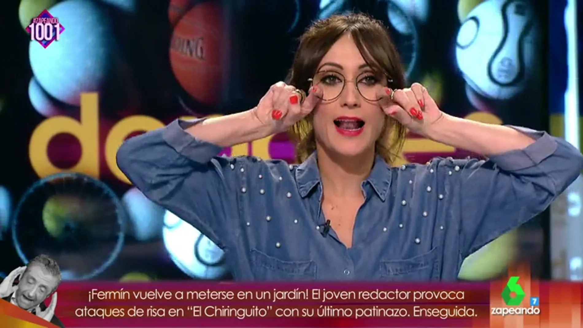 Ana Morgade explica las ventajas de gafas sin cristales: "Nadie te puede gritar '¡ponte árbitro!'"
