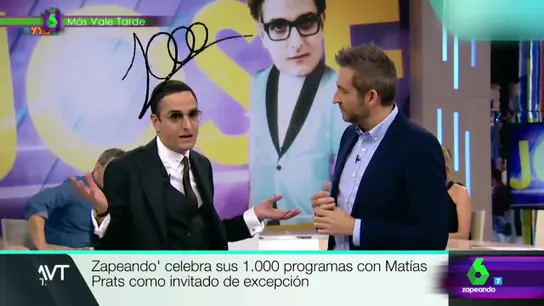 Más Vale Tarde felicita a Zapeando Más Vale Tarde felicita a Zapeando