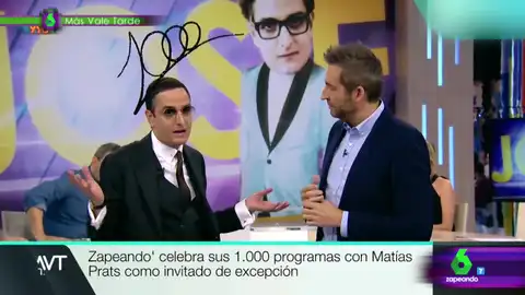 Más Vale Tarde felicita a Zapeando Más Vale Tarde felicita a Zapeando