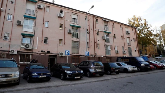 Vista del edificio donde encontraron el cuerpo de un hombre momificado cuando iba a ser desahuciado Vista del edificio donde encontraron el cuerpo de un hombre momificado cuando iba a ser desahuciado