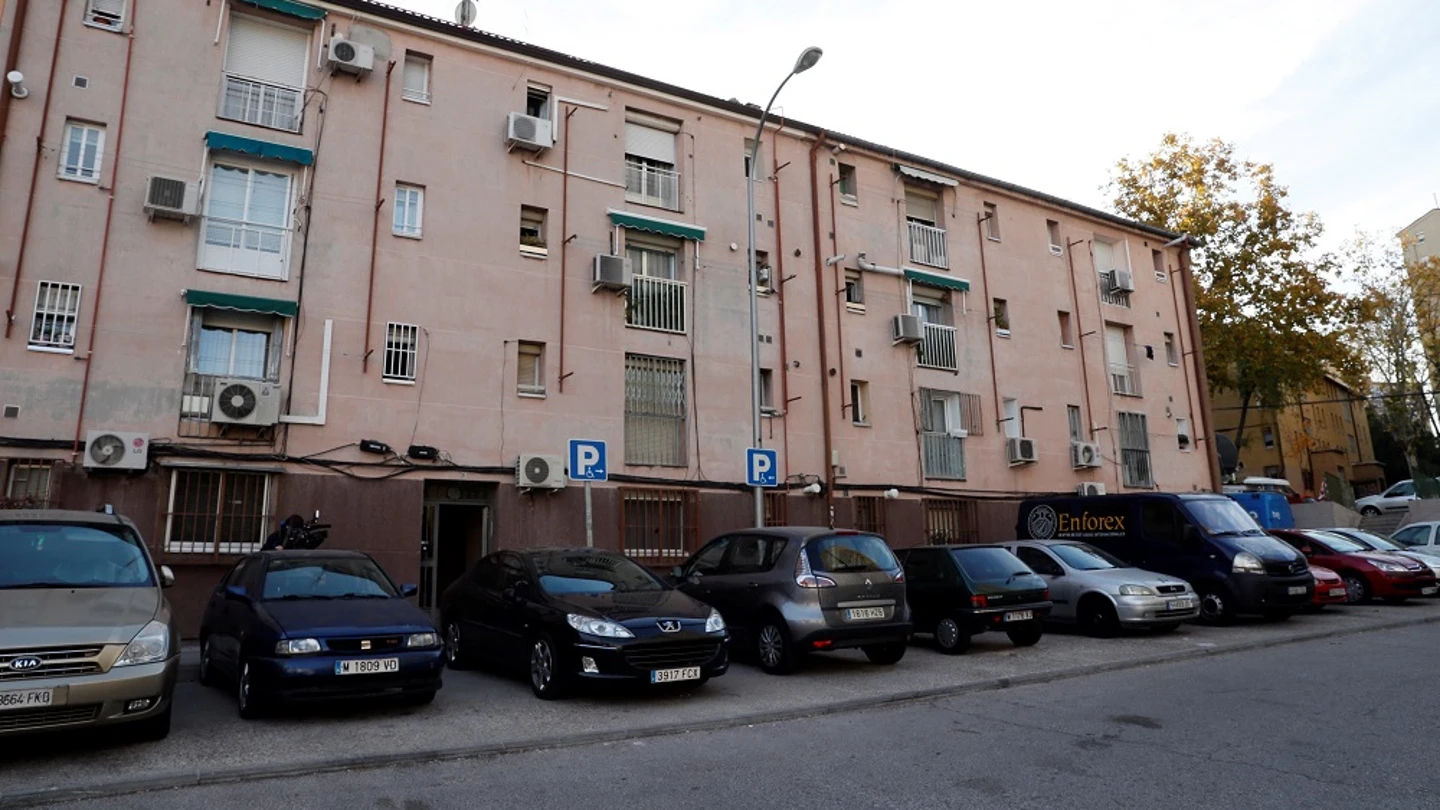 Vista del edificio donde encontraron el cuerpo de un hombre momificado cuando iba a ser desahuciado Vista del edificio donde encontraron el cuerpo de un hombre momificado cuando iba a ser desahuciado