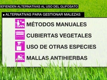 Alternativas al glifosato. Alternativas al glifosato.